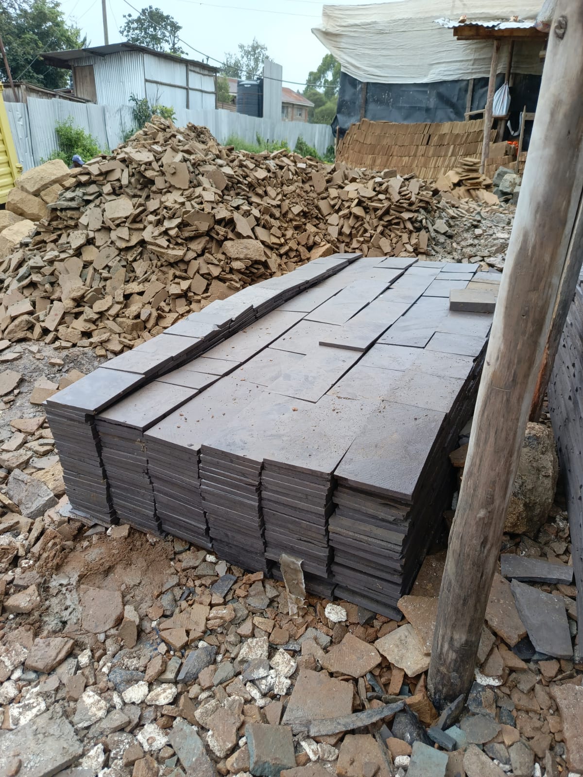 Blue stone smooth cladding stones - Image 2